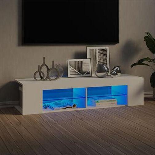 vidaXL Led Lights TV-bänk 135x30cm