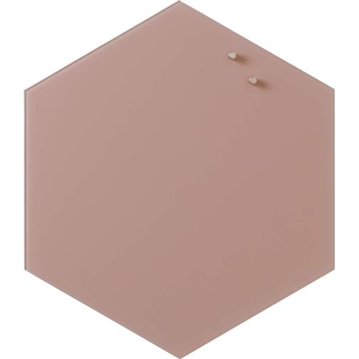 Naga Hexagon Magnetic Glass Board 42cm