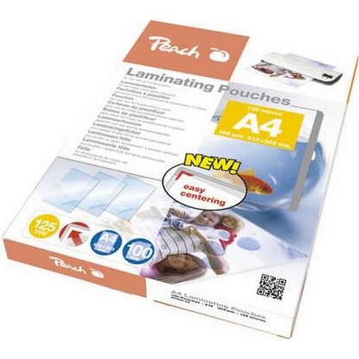 Peach Laminating Pouches ic A4