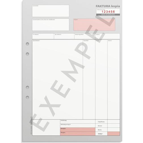 Burde Faktura A4 100x3 Blad