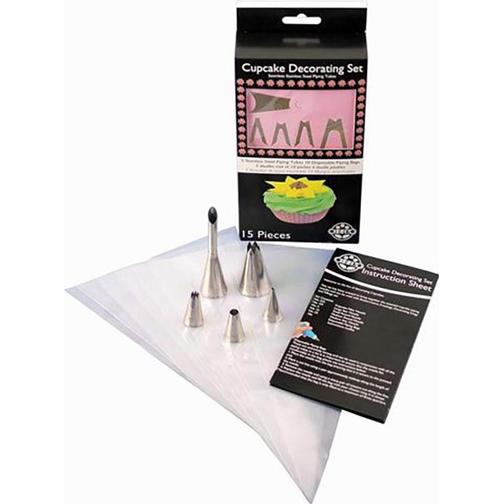 Jem Cupcake Decorating Set Sprits & Tyll