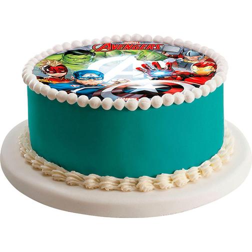Dekora Marvel Avengers Edible Wafer Paper Tårtdekoration