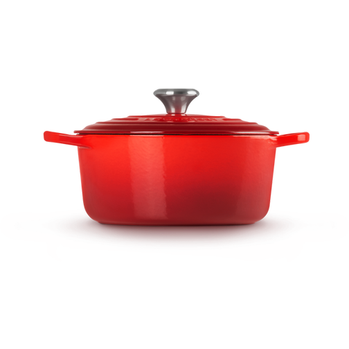 Le Creuset Cerise Signature med lock 4.2 L 24 cm