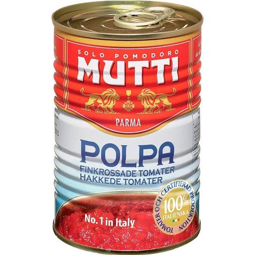 Polpa Finkrossade Tomater 400g