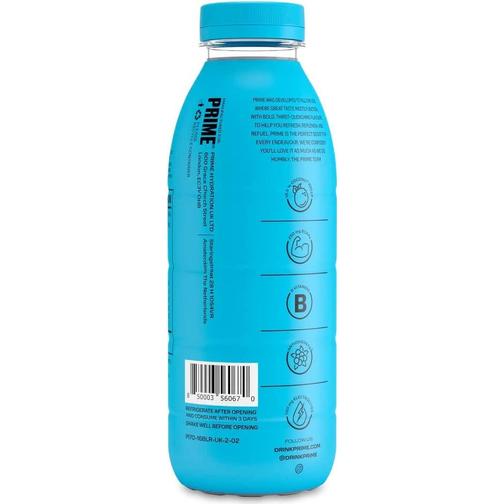 PRIME Blue Raspberry Hydration Drink 500ml 1 st