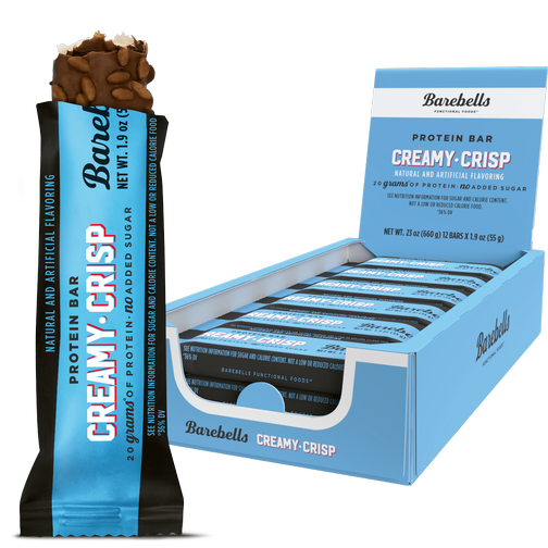 Barebells Protein Bar Creamy Crisp 55g 12 st
