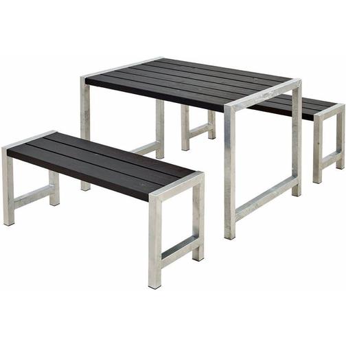 Plus Plank Set 185580-1 Caféset, 1 Bord inkl. 2 Soffor
