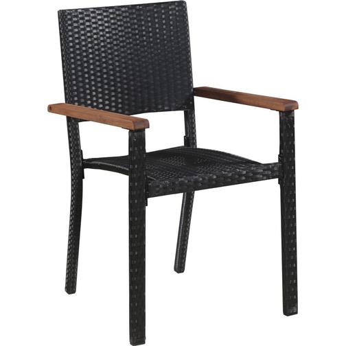 vidaXL 3099415 Patio Dining Set, 1 Table incl. 4 Chairs