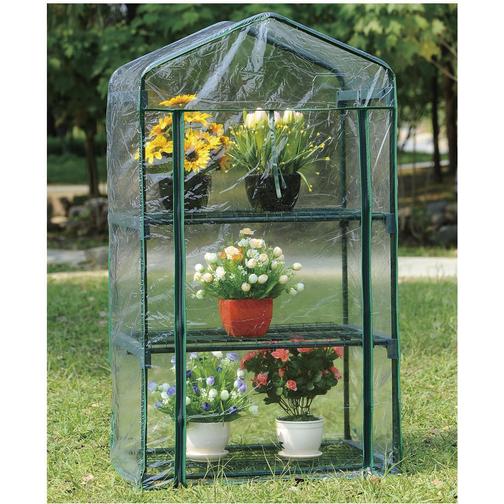 Green>it Drivhus Mini 6803556A Rostfritt stål PVC-plast