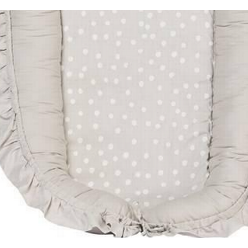 Buddy & Hope Spotted Babynest Grey