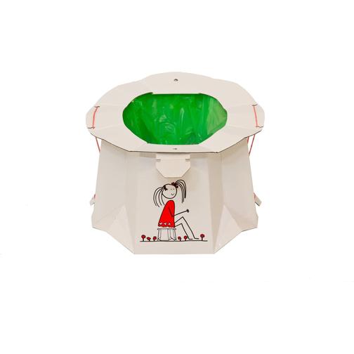 Tron Collapsible Disposable Potty
