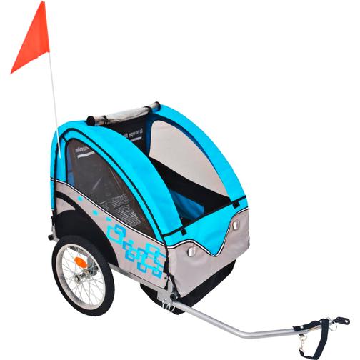vidaXL Bicycle Trailer