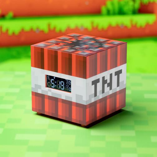 Paladone Minecraft TNT Digital Väckarklocka