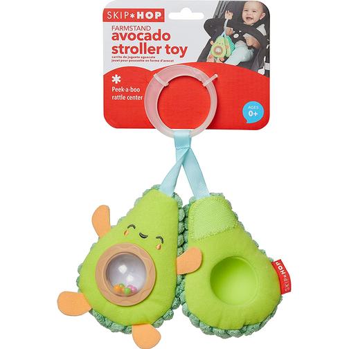 Skip Hop Farmstand Avocado Stroller Toy