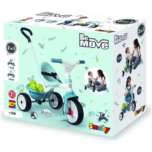Smoby Be Move 2 in 1 Tricycle Blue