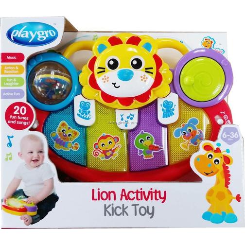 Playgro Lion Activity Kick Toy Piano