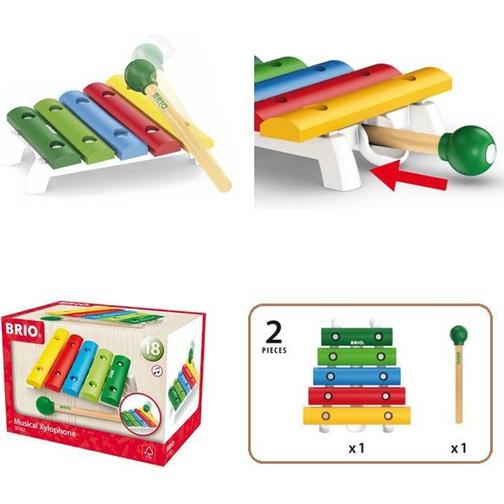 BRIO Musikalisk Xylofon 30182