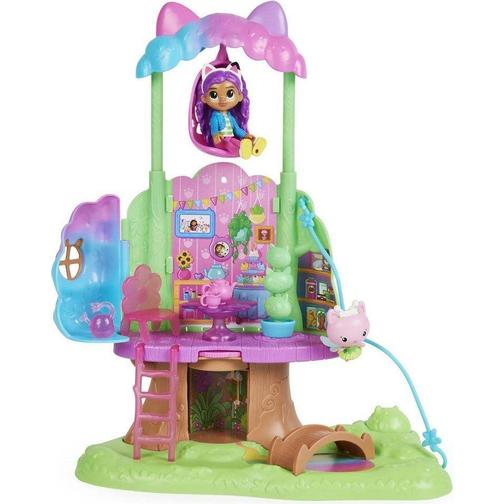 Spin Master Gabby's Dollhouse Kitty Fairy Garden Treehouse