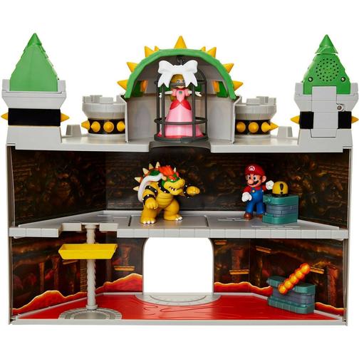 JAKKS Pacific Nintendo Deluxe Bowser's Castle Playset