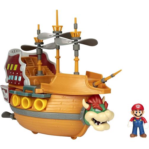 JAKKS Pacific Super Mario Deluxe Bowser's Airship