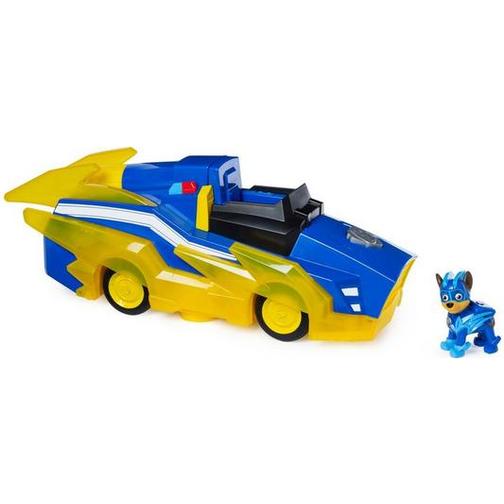 Spin Master Paw Patrol Mighty Pups Charged Up Chase's Charged Up Deluxe Vehicle