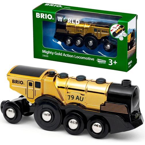 BRIO Mighty Gold Action Locomotive 33630