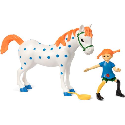 Micki Pippi & Lilla Gubben Figurset