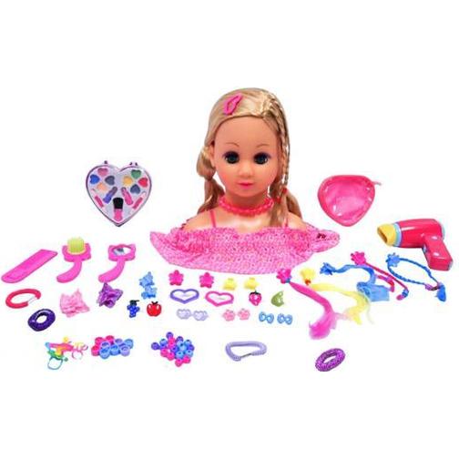 Happy Friend Make Up & Hairstyling Head Blond Hair