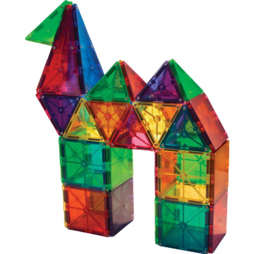Magna-Tiles Clear Colors 100pcs