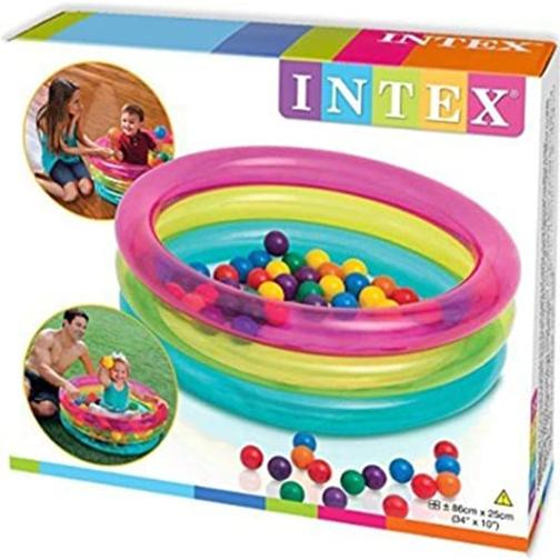 Intex Classic 3 Ring Baby Ball Pit - 50 bollar