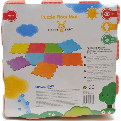 Happy Baby Floor Mats 9 Pieces