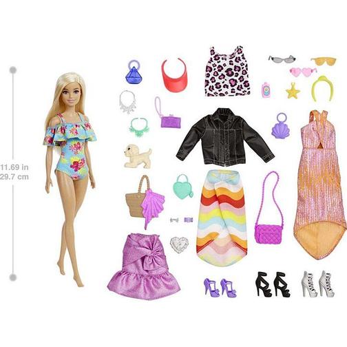 Barbie Adventskalender med Barbie 2021