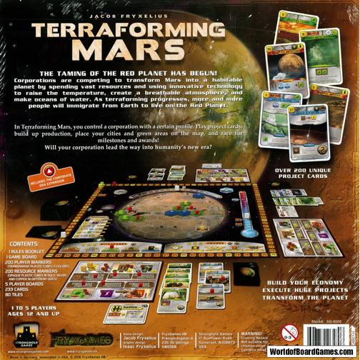 Fryxgames Terraforming Mars
