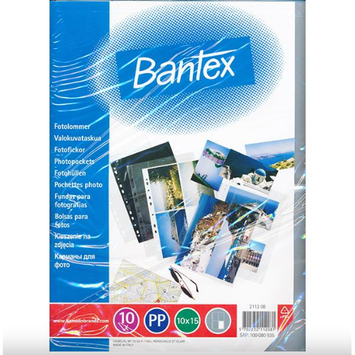 Bantex Photo Pocket 10 10x15cm