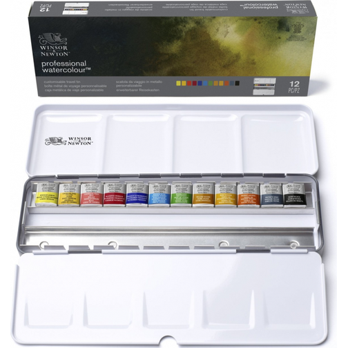 Winsor & Newton Professional Water Colour Set of 12