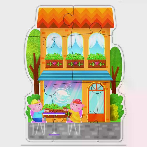 Puzzly Do My Sweet Shops Dubbl Puzzle 26 Pieces