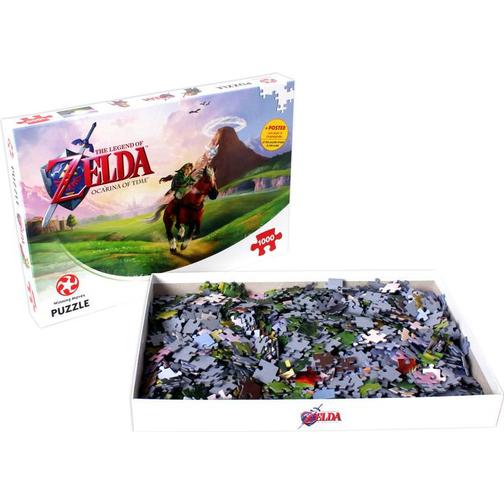Winning Moves The Legend of Zelda Ocarina of Time Puzzle 1000 Bitar