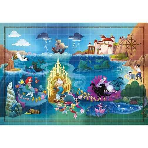 Clementoni Disney The Little Mermaid Story Maps 1000 Pieces