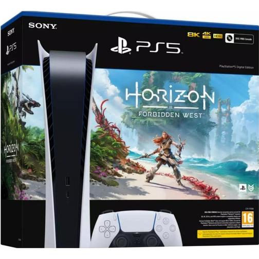 Sony PlayStation 5 (PS5) - Digital Edition - Horizon: Forbidden West Bundle