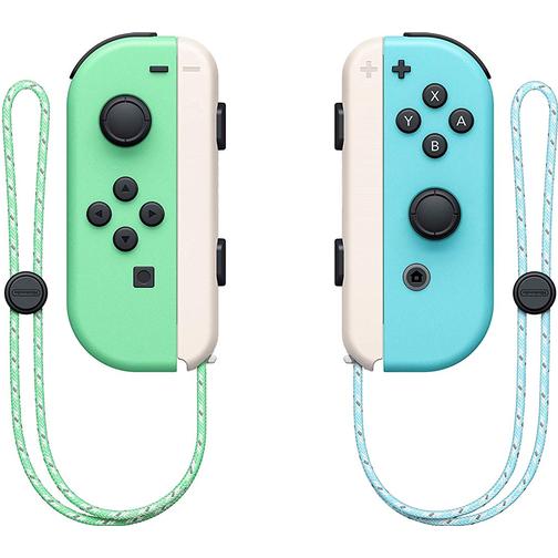 Nintendo Switch - Green/Blue - 2020 - Animal Crossing: New Horizons Edition
