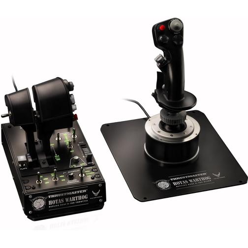 Thrustmaster Hotas Warthog Flight Stick + Throttle - Black