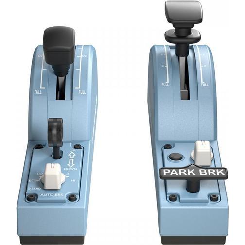 Thrustmaster TCA Quadrant Add-on Airbus Edition - Black/Blue