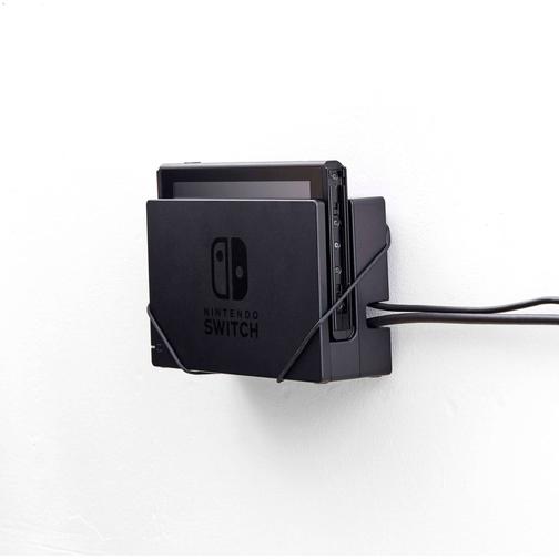 Floating Grip Nintendo Switch Dock Wall Mount - Black