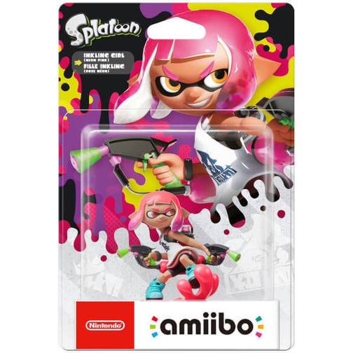 Nintendo Amiibo - Splatoon Collection - Inkling Girl (Neon Pink)