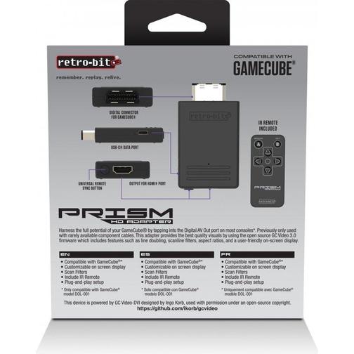 Retro-Bit Gamecube Prism HD Adapter