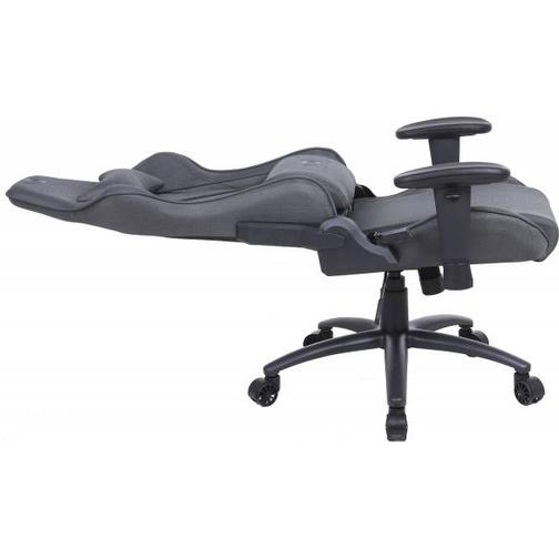 Nordic Gaming Racer Fabric Gaming Chair - Black