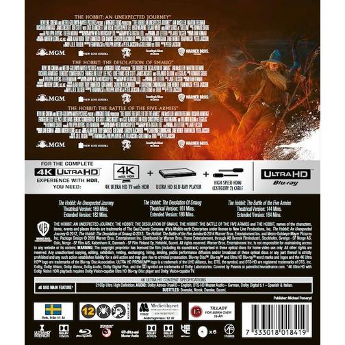 Hobbit Trilogy - 4K Ultra HD