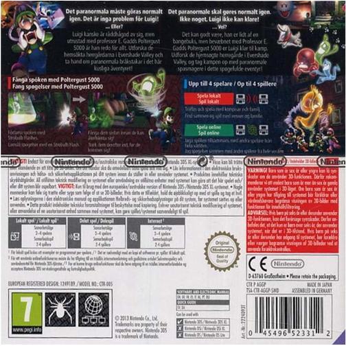 Luigi's Mansion 2: Dark Moon (3DS)