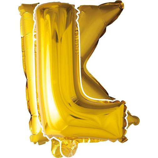 Hisab Joker Foil Ballon Letter L Gold
