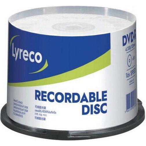 Lyreco DVD-R 4,7GB 16x 50/Pack